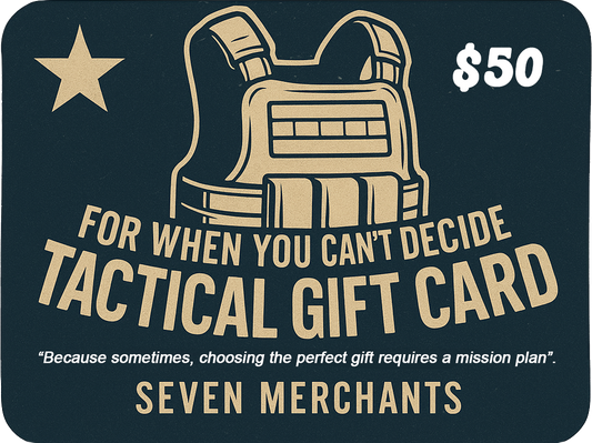 Seven Merchants Gift Card - "Tactical Gift Card"