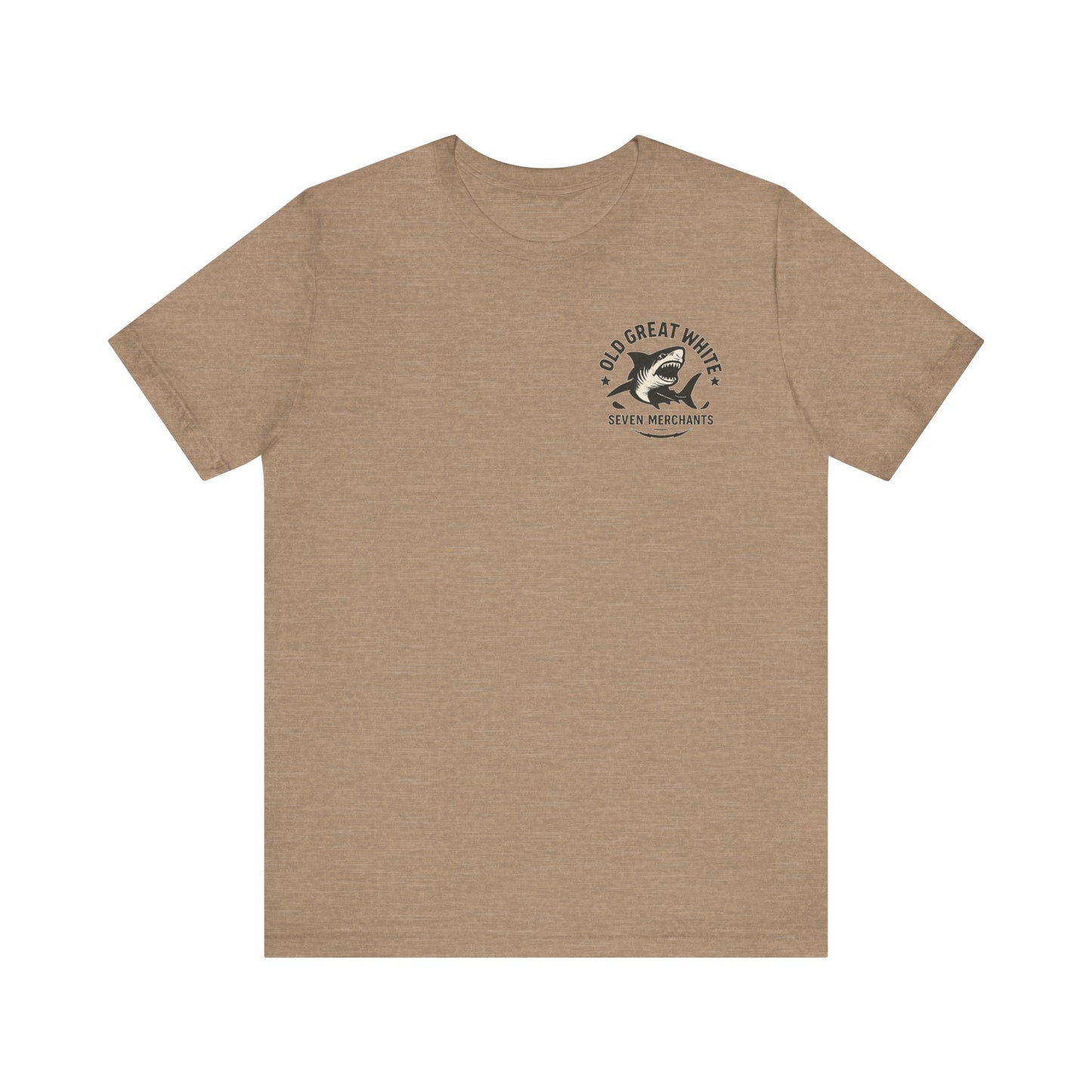 Freedom Bites Back T-Shirt – Old Great White Americana Graphic Classic Jersey Short Sleeve Tee