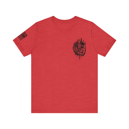 Ghost Riders of the Republic Cowboy Skeleton T-Shirt – Patriotic Western Graphic Tee