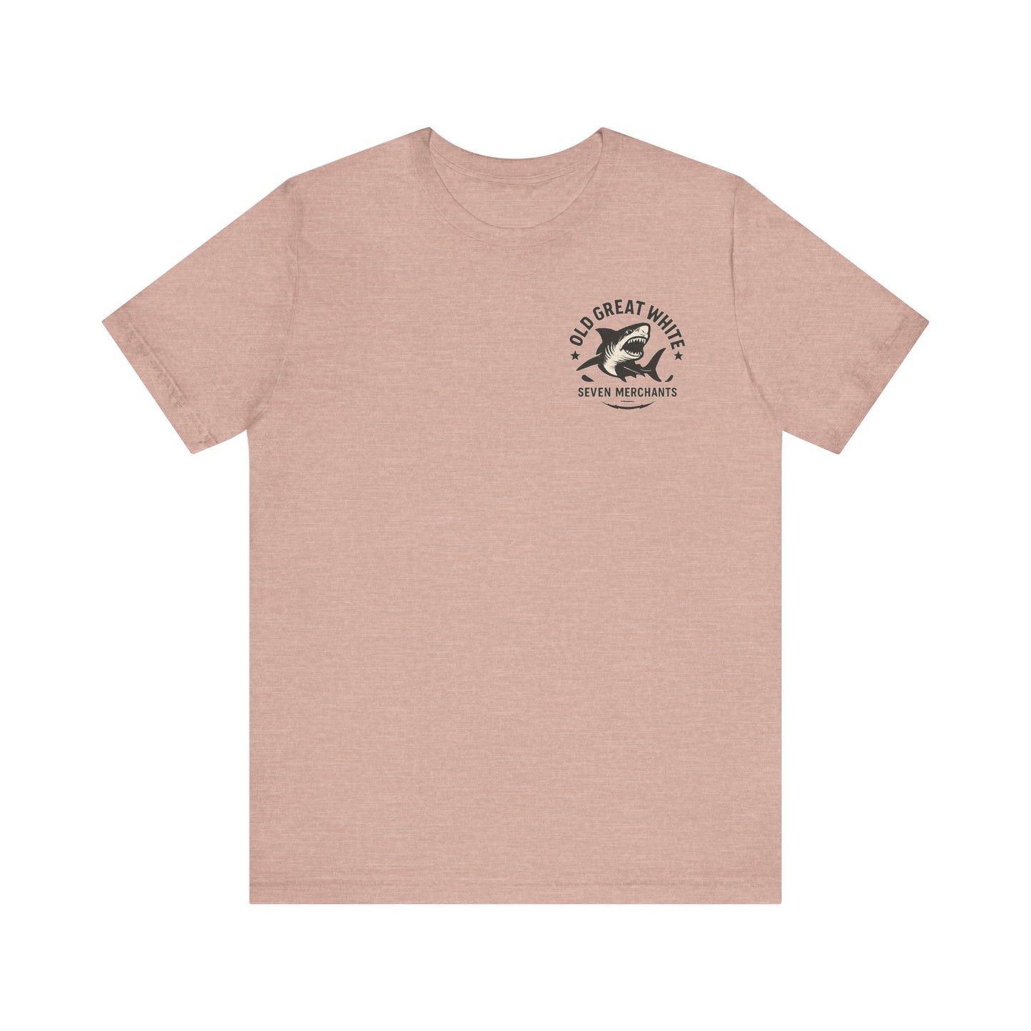 Vintage Woody Surf Wagon Tee - Old Great White Sunset Vibes Classic Jersey Short Sleeve Tee