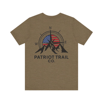 Red, White & True North Tee – Patriot Trail Explorer Edition Jersey Short Sleeve Tee