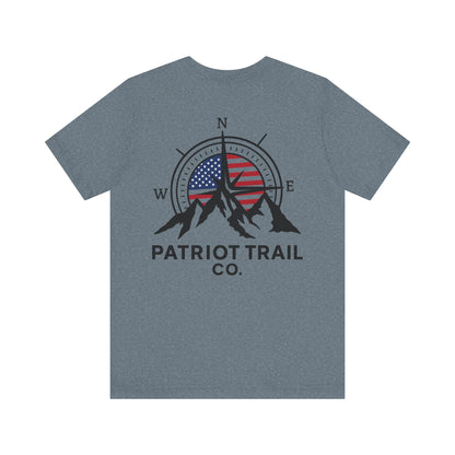 Red, White & True North Tee – Patriot Trail Explorer Edition Jersey Short Sleeve Tee