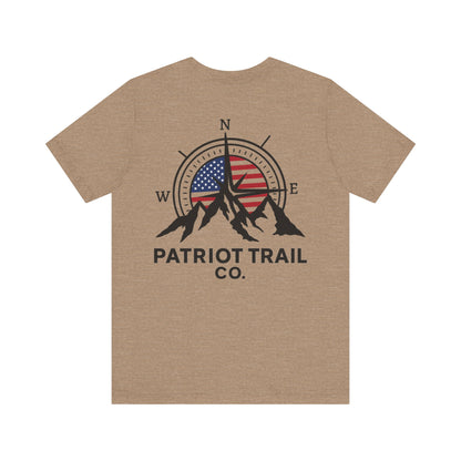 Red, White & True North Tee – Patriot Trail Explorer Edition Jersey Short Sleeve Tee
