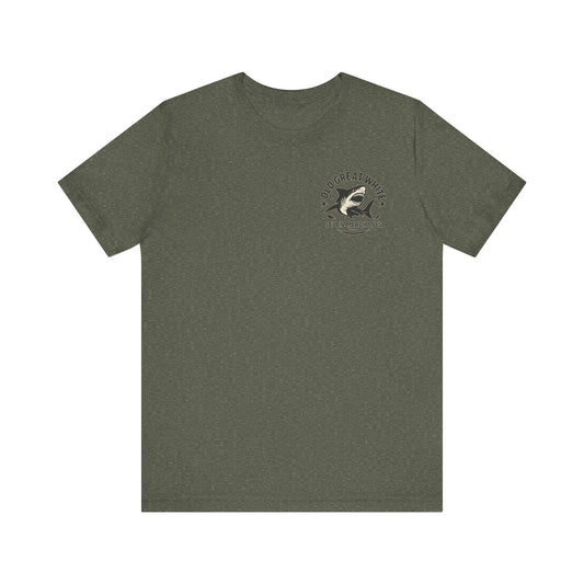Catch of the Day Bikini Tee – Retro Fishing Girl Graphic Classic Jersey Short Sleeve Tee
