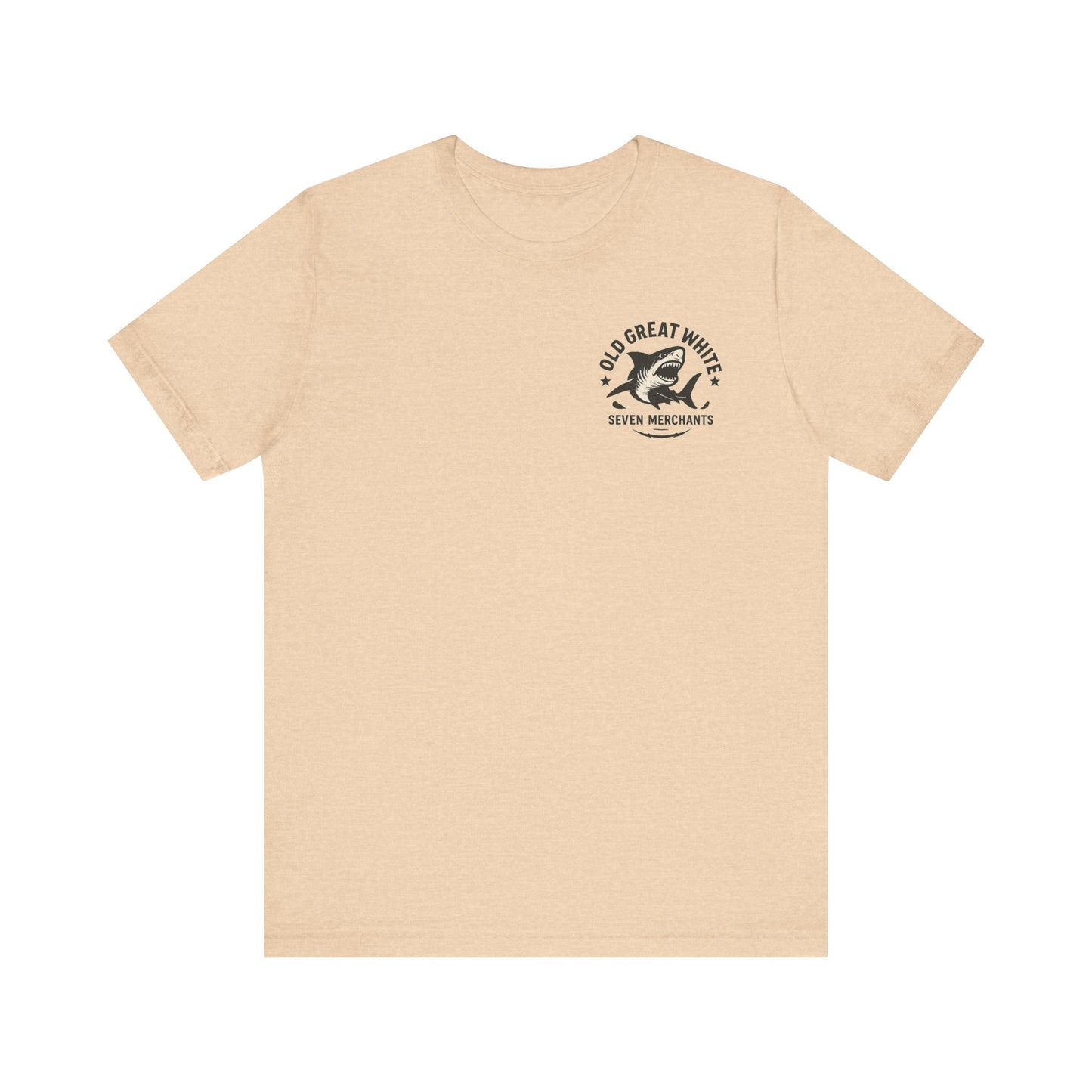 Freedom Bites Back T-Shirt – Old Great White Americana Graphic Classic Jersey Short Sleeve Tee