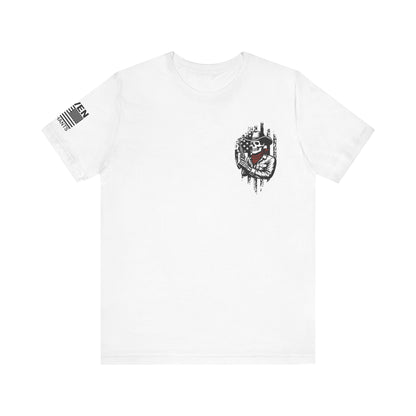 Ghost Riders of the Republic Cowboy Skeleton T-Shirt – Patriotic Western Graphic Tee