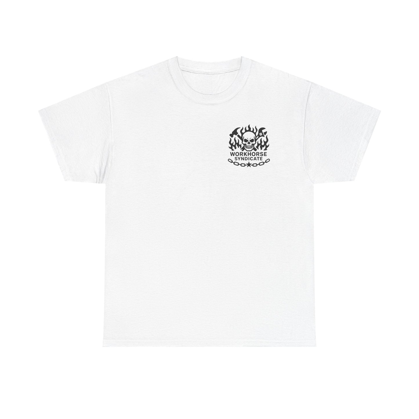 Dirty Knuckles, Heavy Pockets T-Shirt - Workhorse Syndicate Mens Graphic Tee | Rugged Blue Collar Workwear Shirt