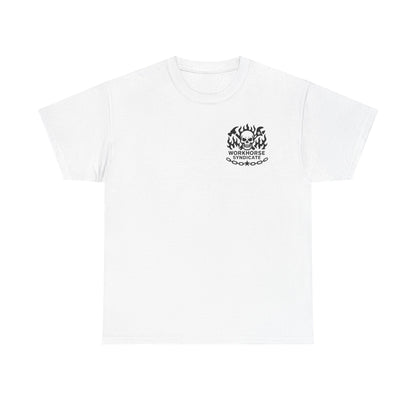 Dirty Knuckles, Heavy Pockets T-Shirt - Workhorse Syndicate Mens Graphic Tee | Rugged Blue Collar Workwear Shirt