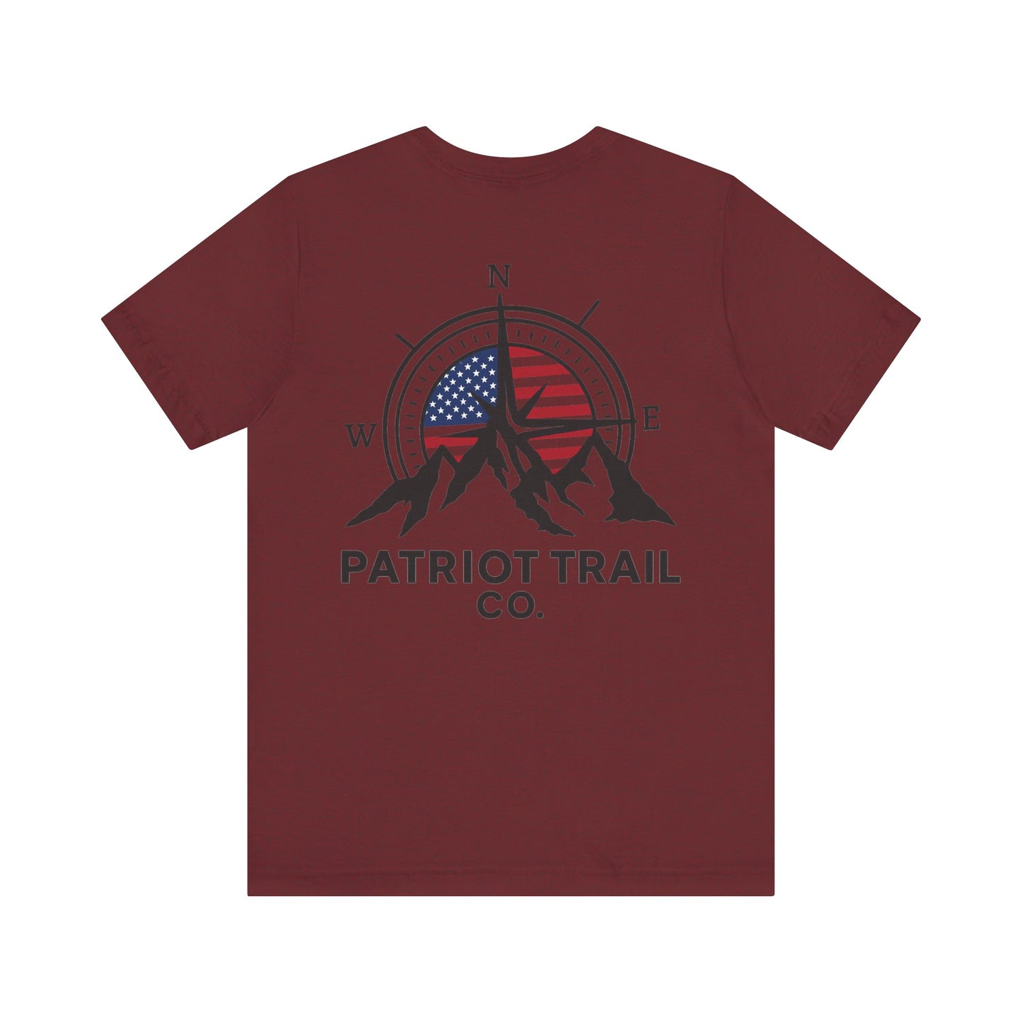 Red, White & True North Tee – Patriot Trail Explorer Edition Jersey Short Sleeve Tee