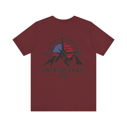 Red, White & True North Tee – Patriot Trail Explorer Edition Jersey Short Sleeve Tee