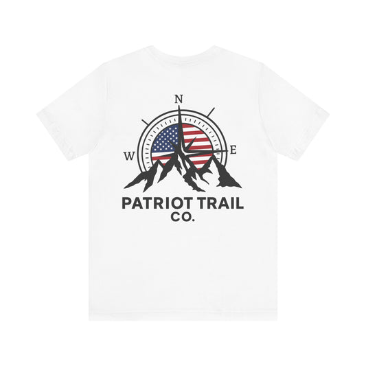 Red, White & True North Tee – Patriot Trail Explorer Edition Jersey Short Sleeve Tee