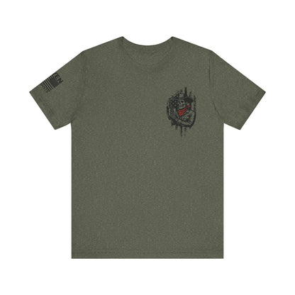 Ghost Riders of the Republic Cowboy Skeleton T-Shirt – Patriotic Western Graphic Tee