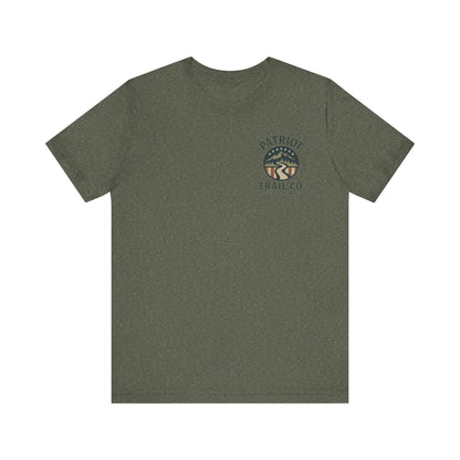 Red, White & True North Tee – Patriot Trail Explorer Edition Jersey Short Sleeve Tee