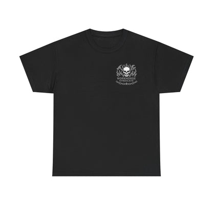 Chains, Flames, and Paydays - Crossed Wrenches Workwear Graphic T-shirt Classic Jersey Short Sleeve Tee