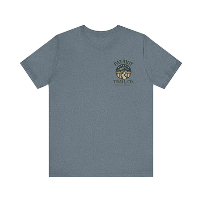 Red, White & True North Tee – Patriot Trail Explorer Edition Jersey Short Sleeve Tee