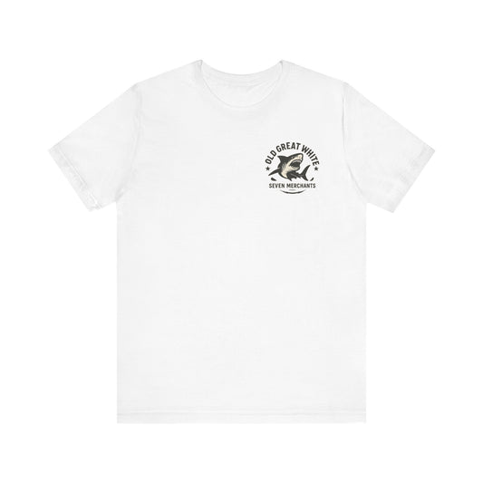 Freedom Bites Back T-Shirt – Old Great White Americana Graphic Classic Jersey Short Sleeve Tee