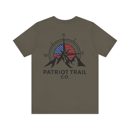 Red, White & True North Tee – Patriot Trail Explorer Edition Jersey Short Sleeve Tee
