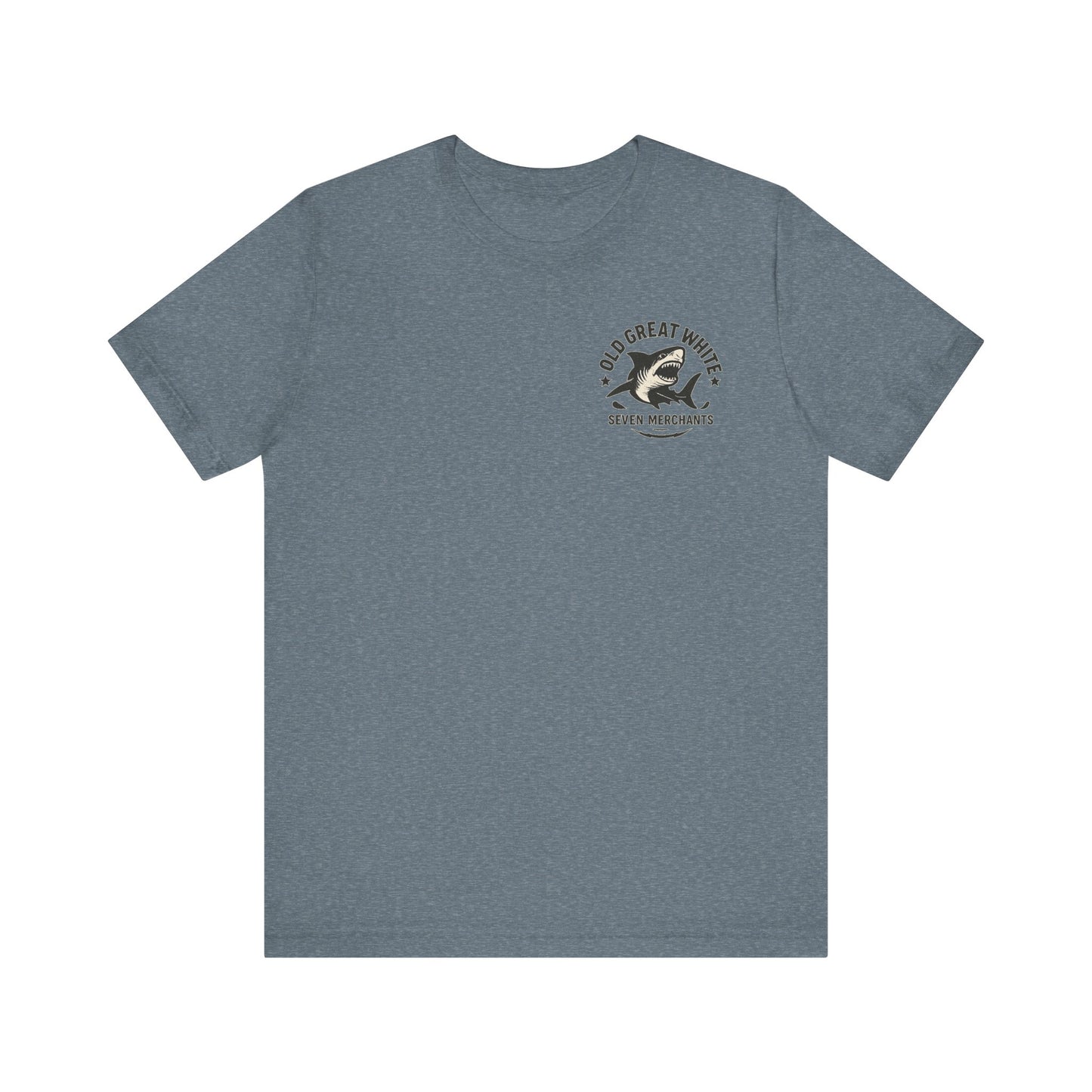 Freedom Bites Back T-Shirt – Old Great White Americana Graphic Classic Jersey Short Sleeve Tee