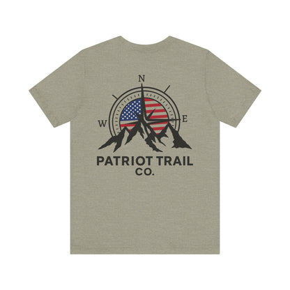 Red, White & True North Tee – Patriot Trail Explorer Edition Jersey Short Sleeve Tee